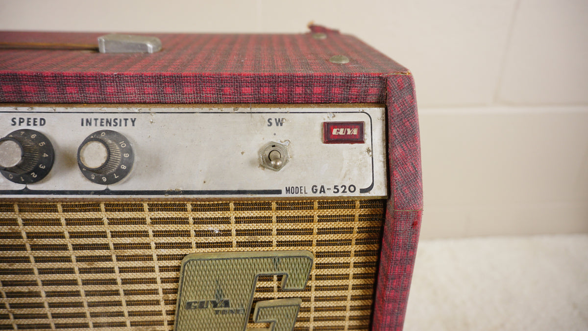 1960s Guyatone GA-520 Vintage Tube Guitar Amp 1x12 Tremolo - Restored