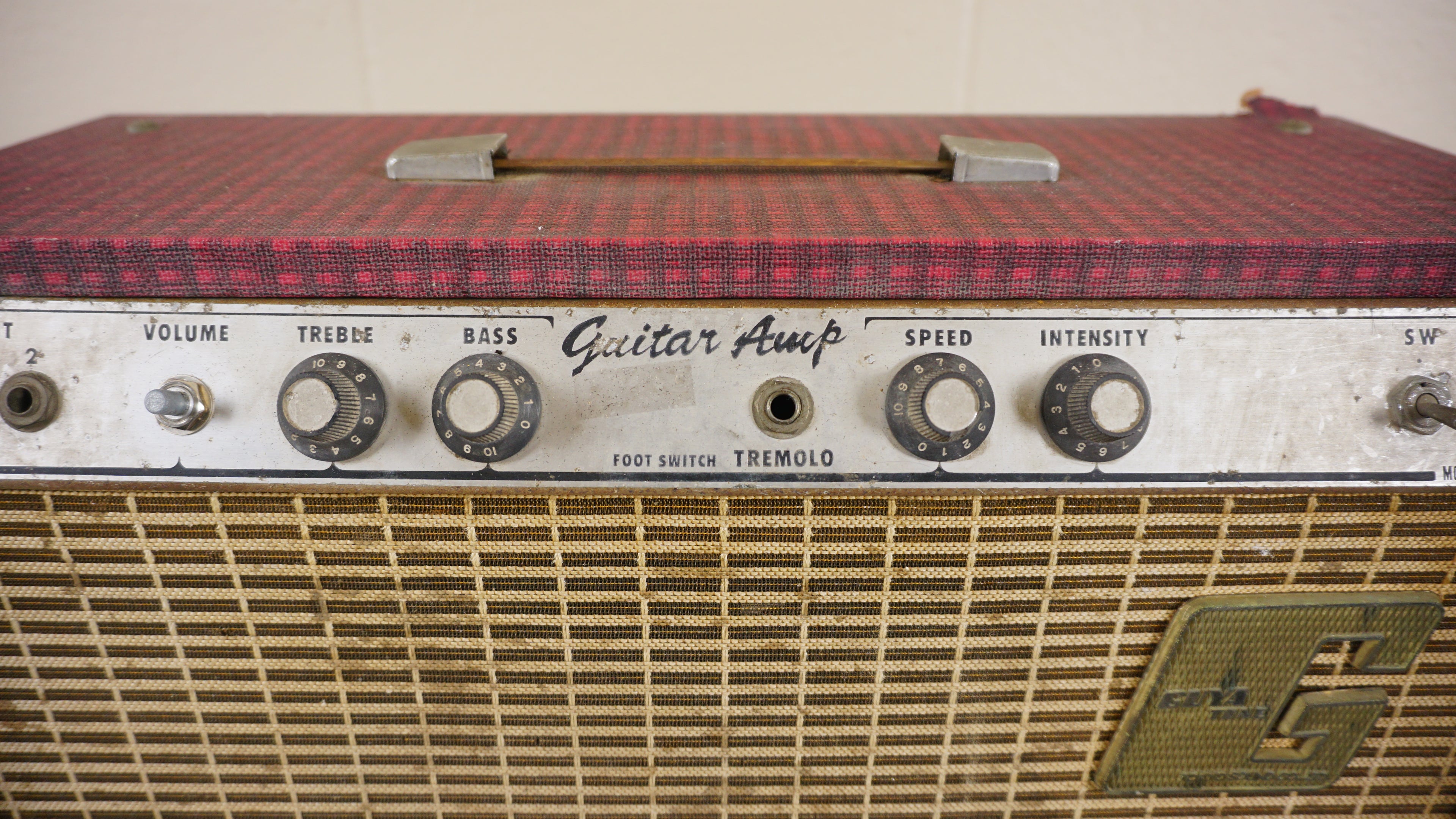 1960s Guyatone GA-520 Vintage Tube Guitar Amp 1x12 Tremolo - Restored