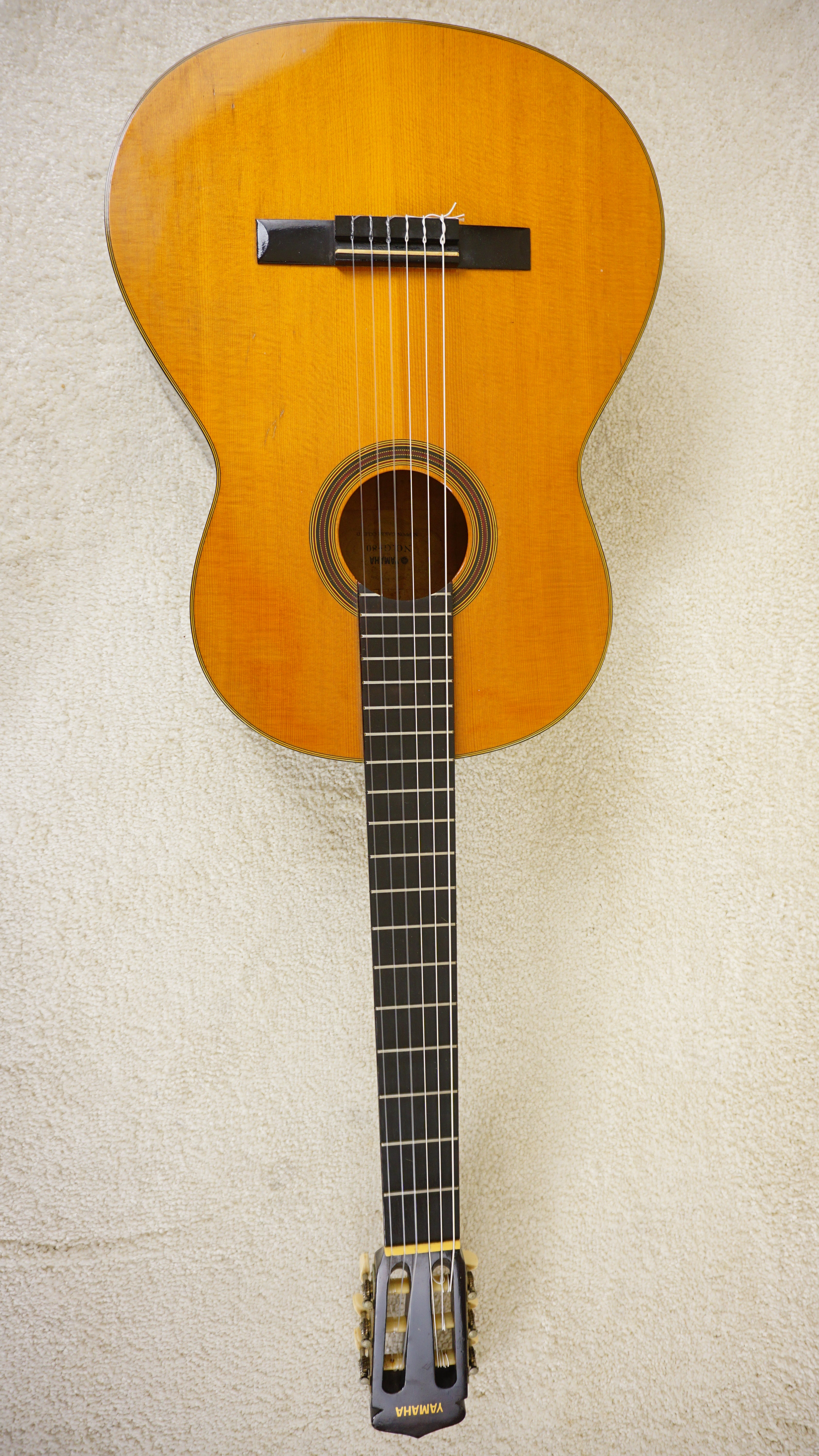 1970s Yamaha G-80 Classical Guitar MIJ Nippon Gakki w/ Hard Case