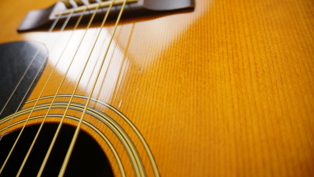 1972 Morris W-15 Vintage MIJ Dreadnought Acoustic Guitar - Natural