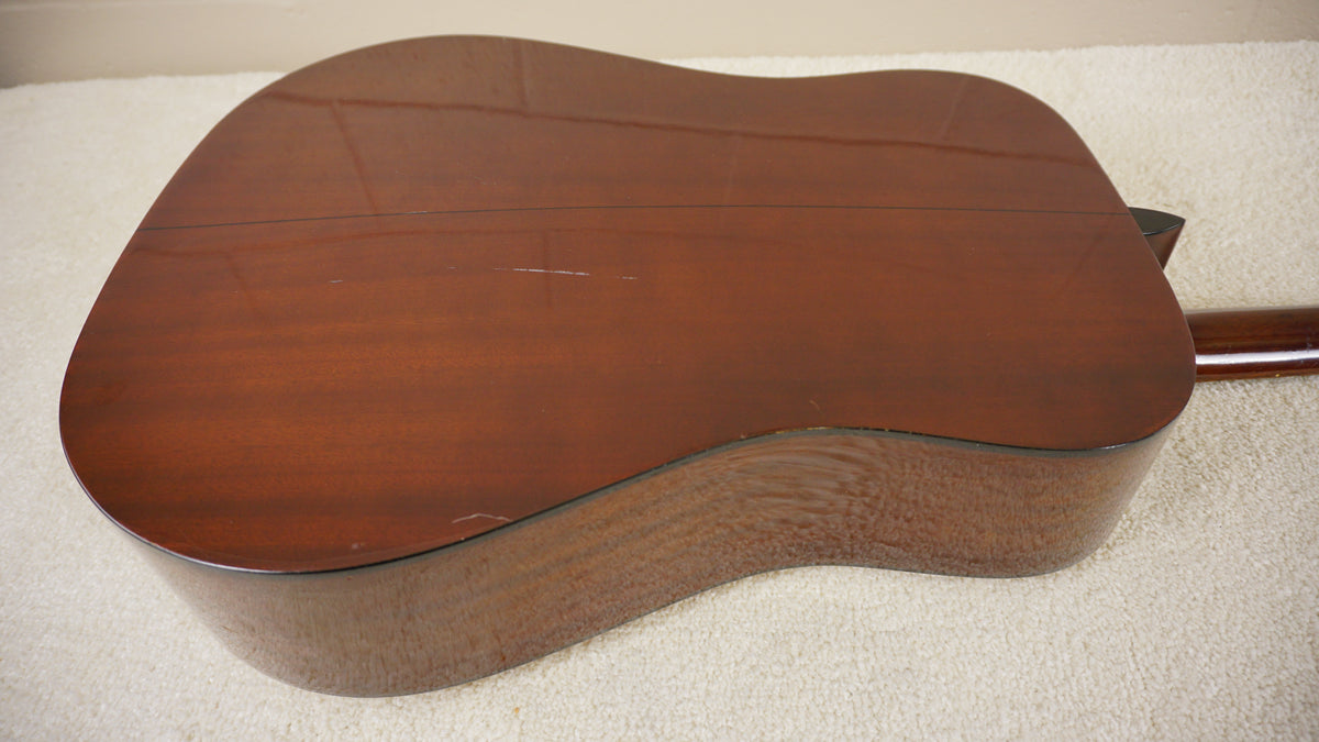 1972 Morris W-15 Vintage MIJ Dreadnought Acoustic Guitar - Natural