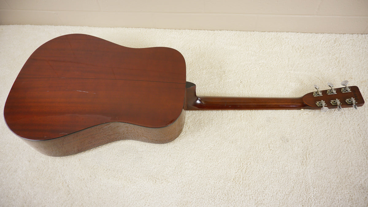 1972 Morris W-15 Vintage MIJ Dreadnought Acoustic Guitar - Natural