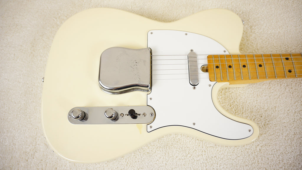 1973-74 Greco Gneco TE-280/TE-350 Vintage White Matsumoku MIJ