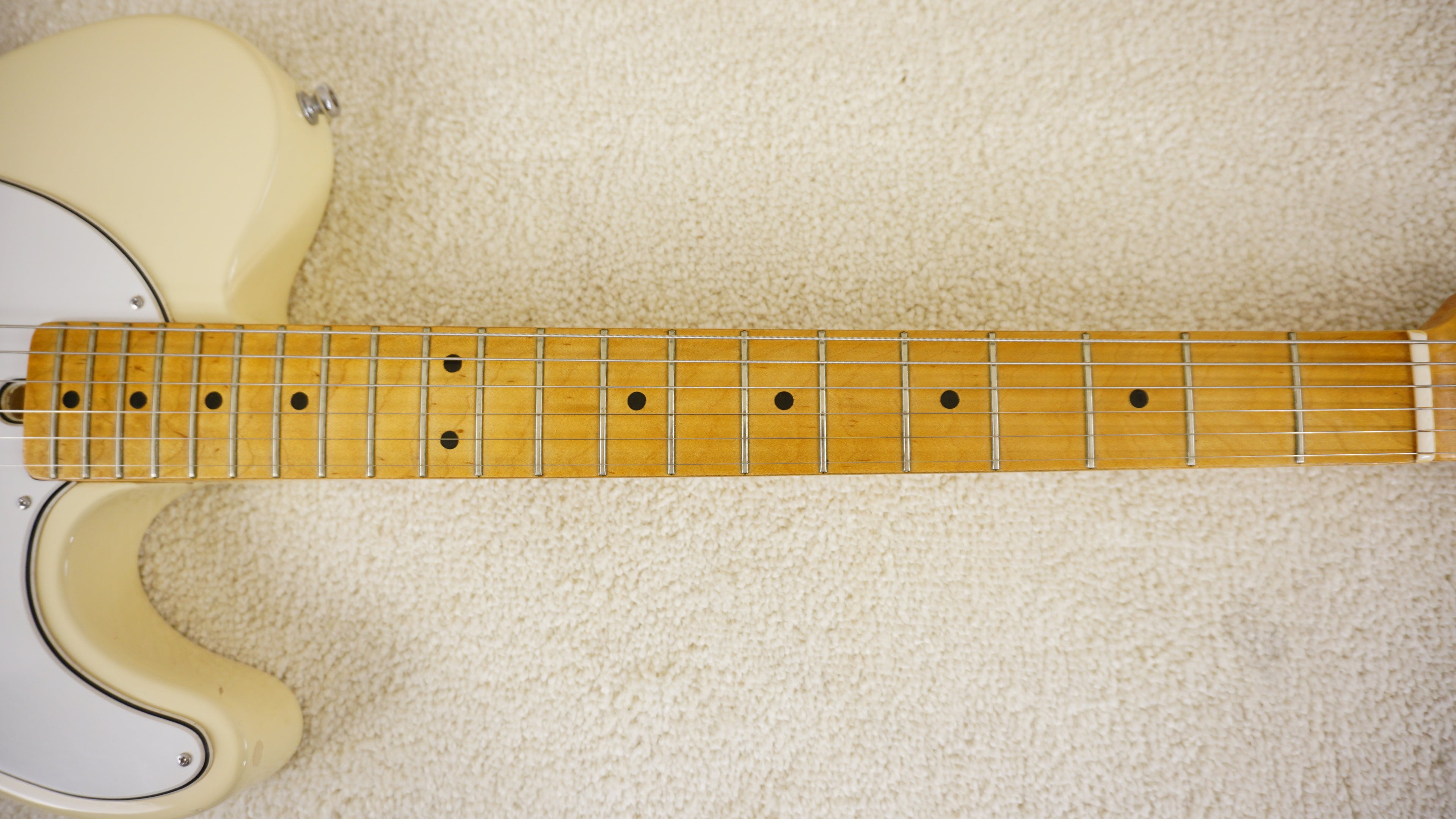 1973-74 Greco Gneco TE-280/TE-350 Vintage White Matsumoku MIJ
