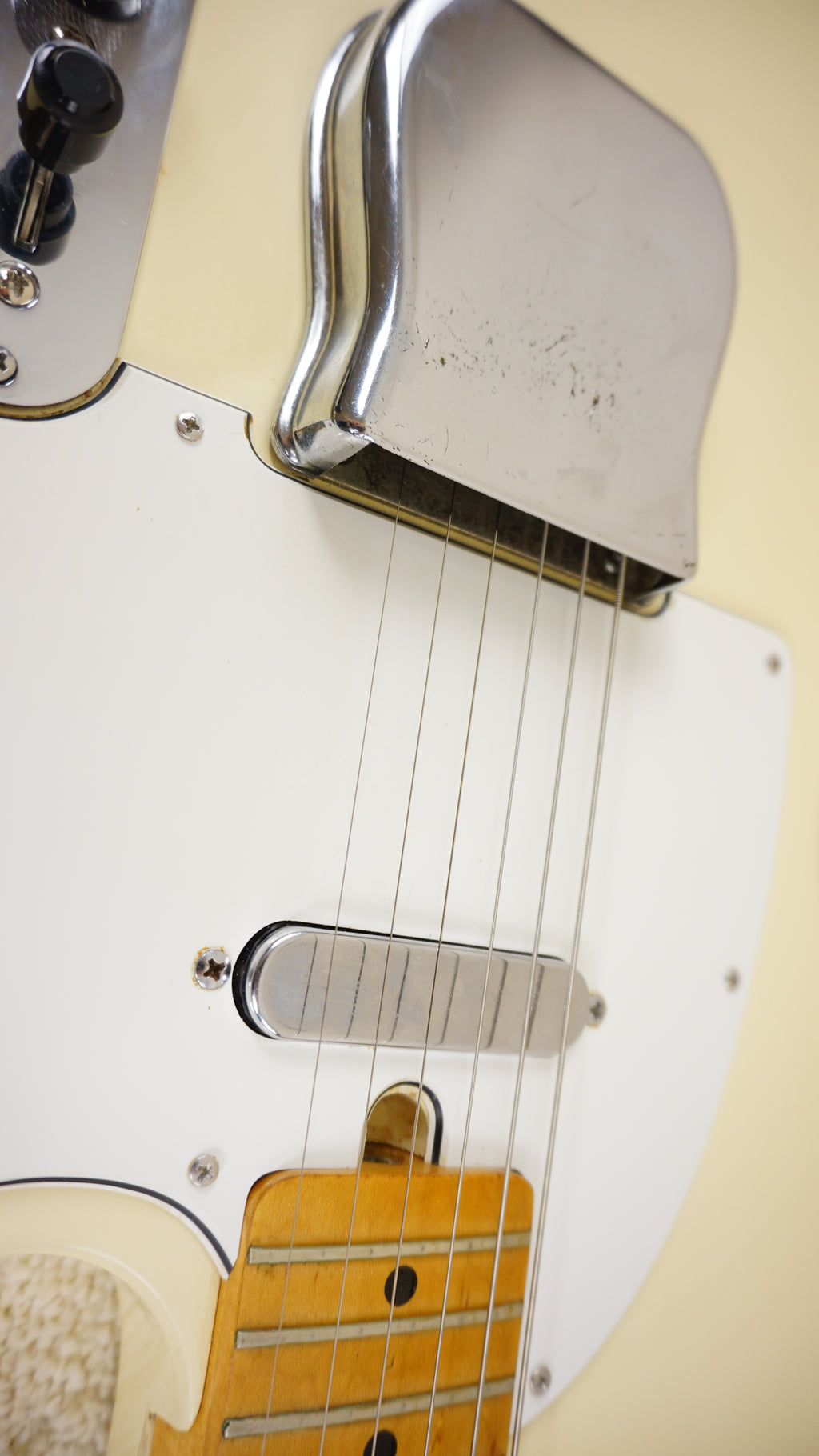 1973-74 Greco Gneco TE-280/TE-350 Vintage White Matsumoku MIJ