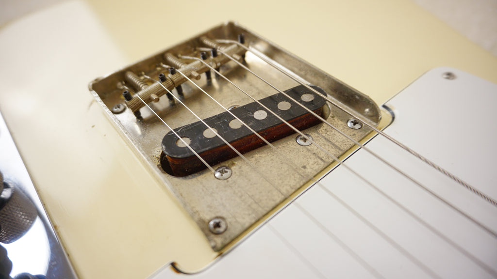 1973-74 Greco Gneco TE-280/TE-350 Vintage White Matsumoku MIJ