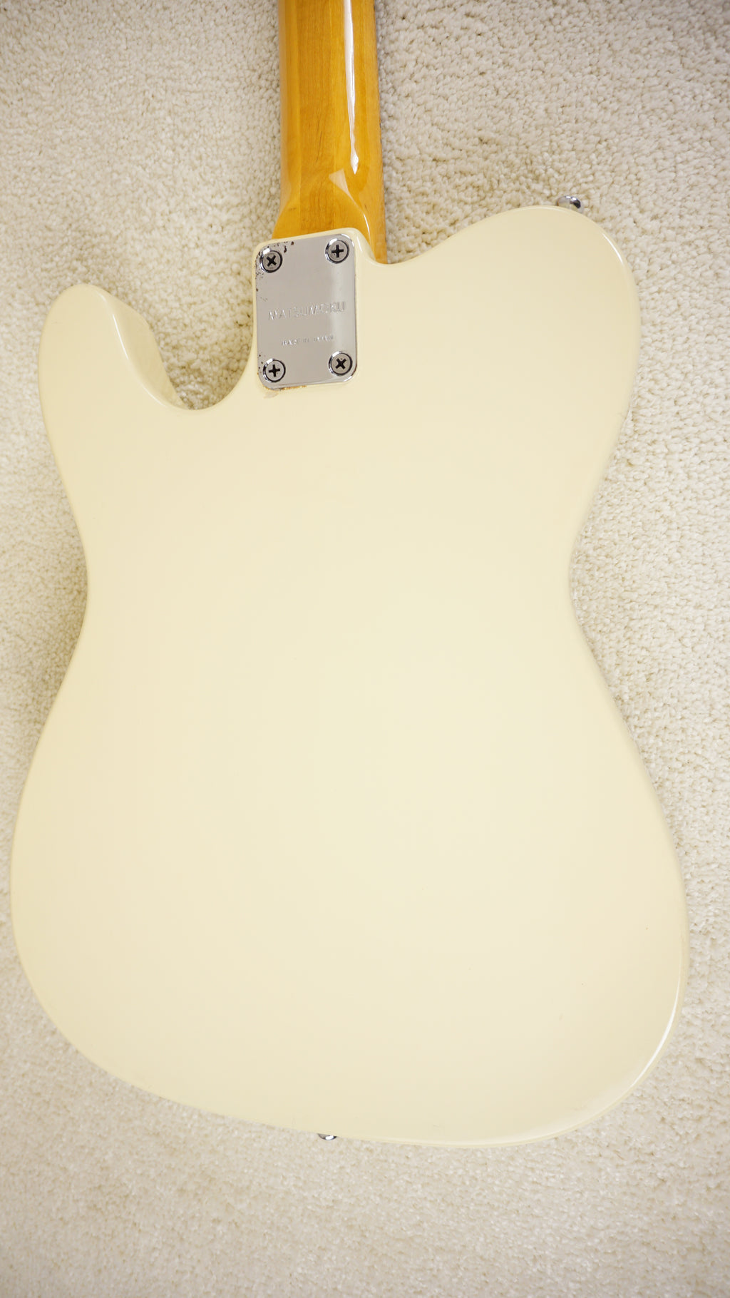 1973-74 Greco Gneco TE-280/TE-350 Vintage White Matsumoku MIJ