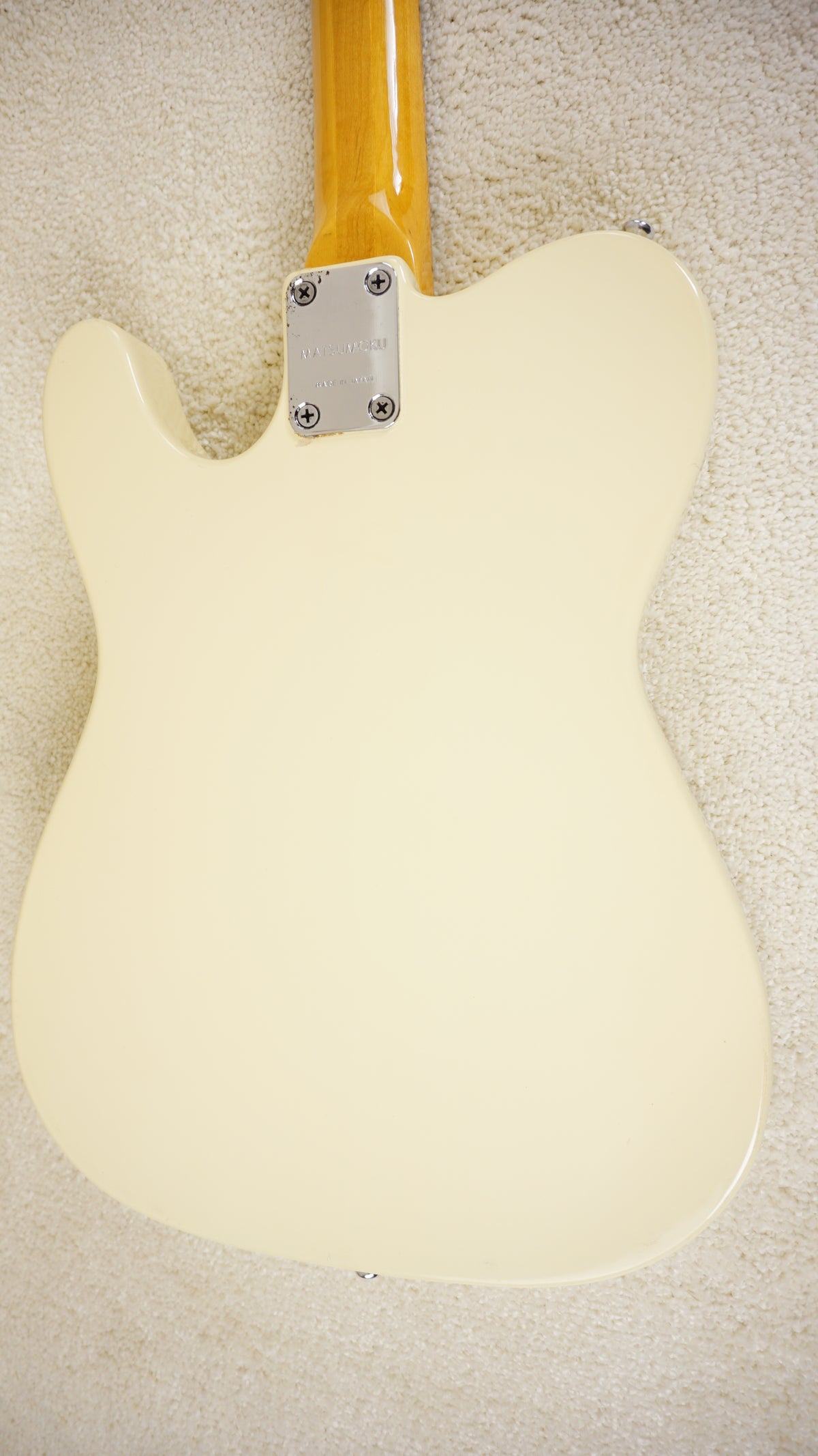 1973-74 Greco Gneco TE-280/TE-350 Vintage White Matsumoku MIJ