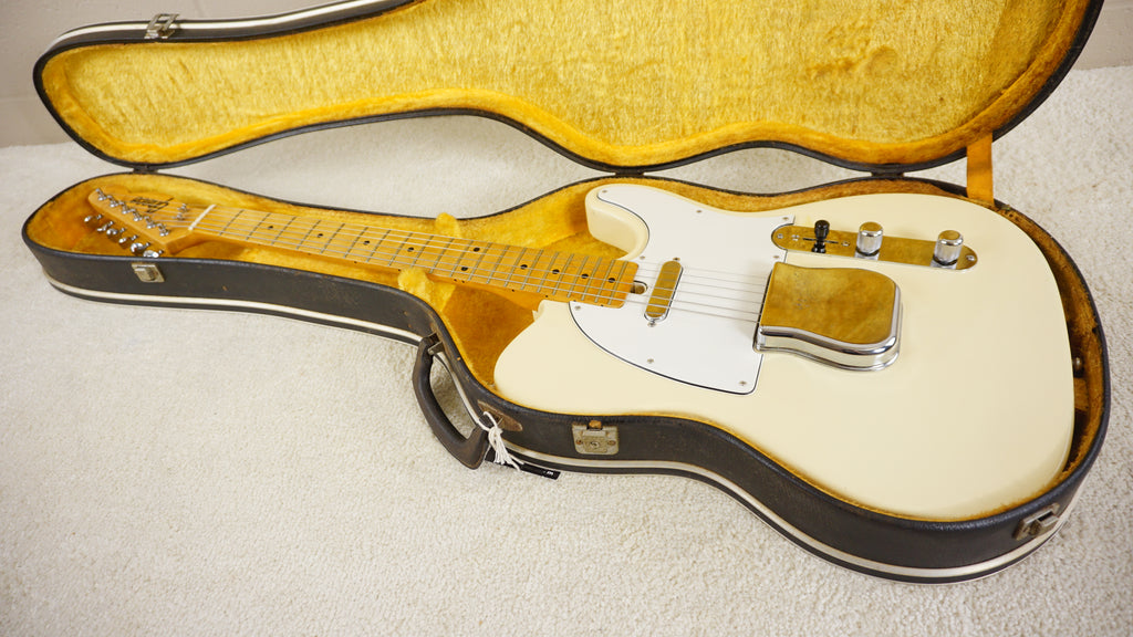 1973-74 Greco Gneco TE-280/TE-350 Vintage White Matsumoku MIJ