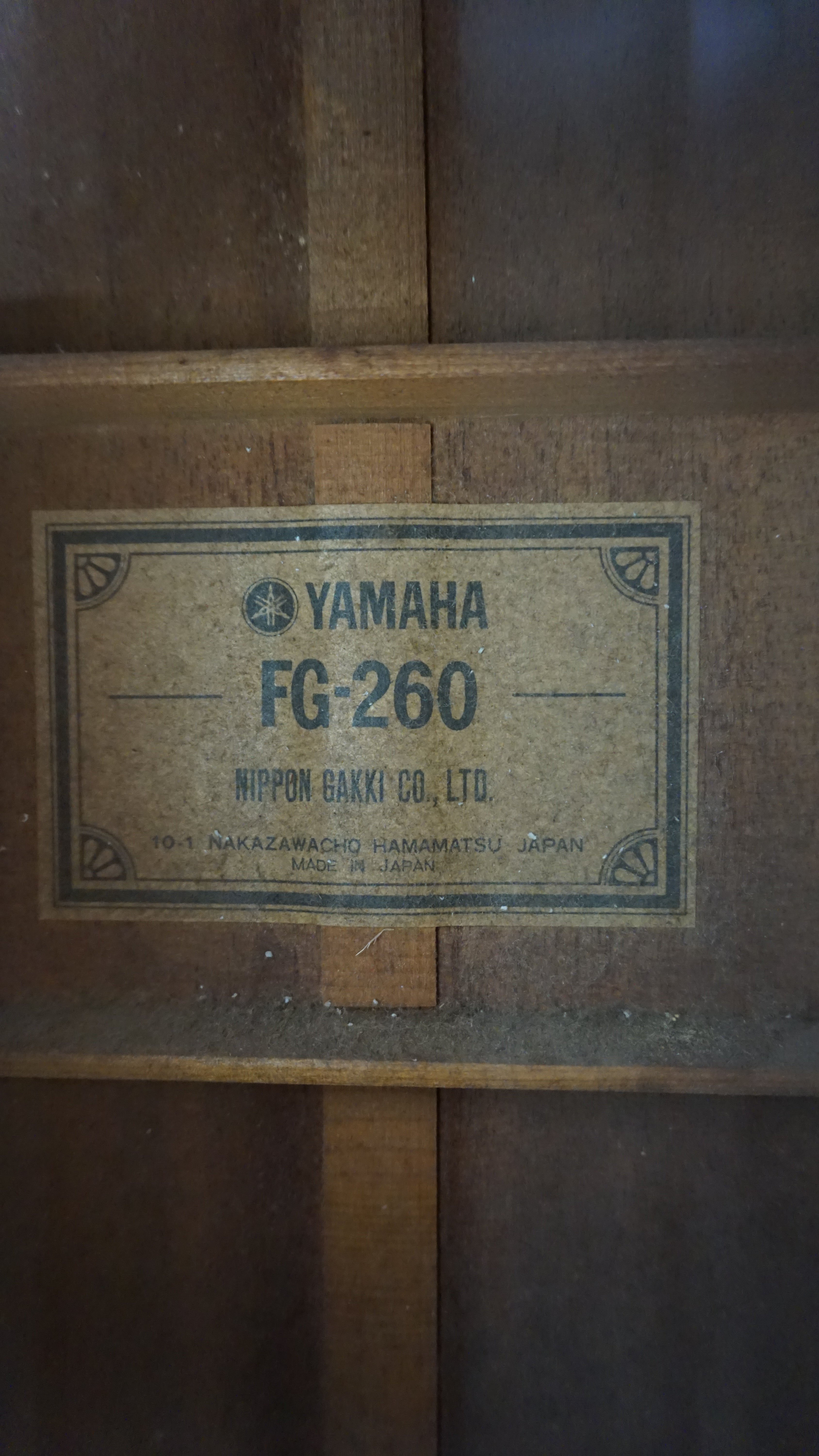 Yamaha FG-260 12-String – Made in Japan – Original Case – Vintage 1970s