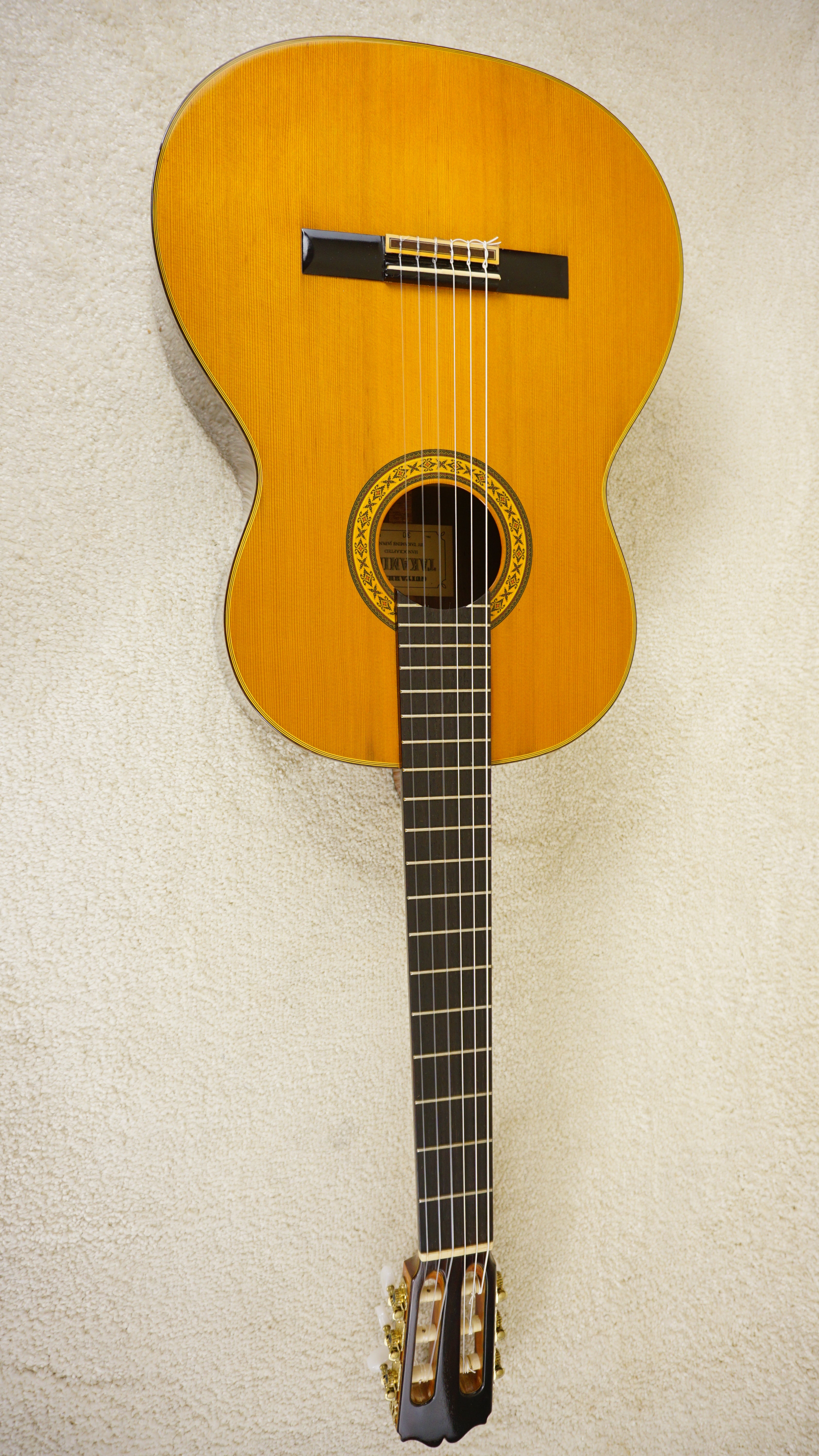 1982 Takamine No. 30 Handcrafted Classical Guitar MIJ w/ Hard Case