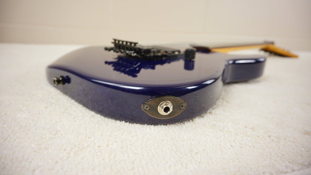 1987 Charvel Model 2 Electric Blue MIJ EMG JT-6 w/ Original Hard Case