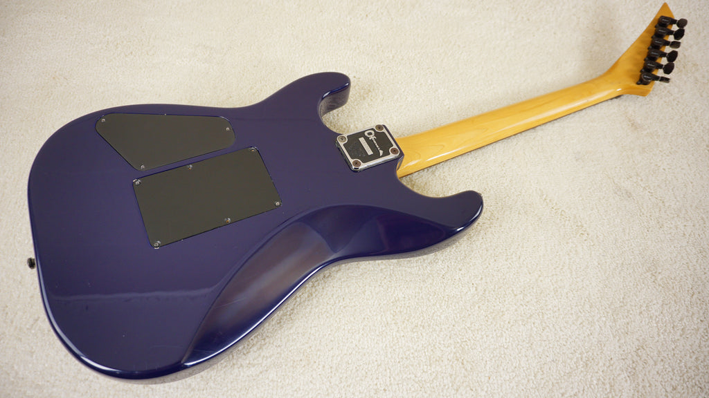 1987 Charvel Model 2 Electric Blue MIJ EMG JT-6 w/ Original Hard Case