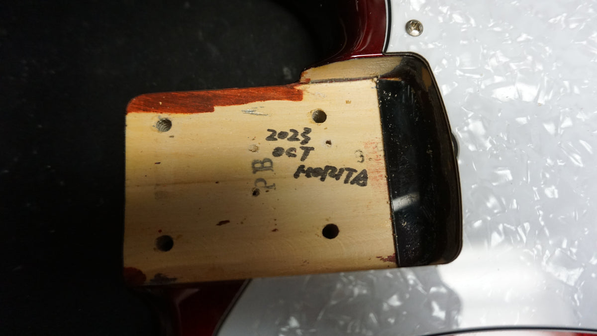 2012 Fender Japan PB62 Precision Bass Old Candy Apple Red