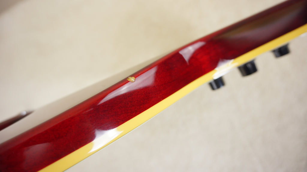 2005-06 Fender Japan AJB-100DMC Aerodyne Jazz Bass Flame Red DMC