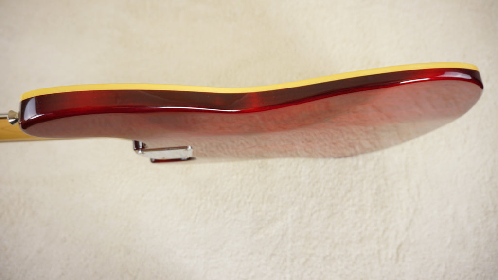 2005-06 Fender Japan AJB-100DMC Aerodyne Jazz Bass Flame Red DMC