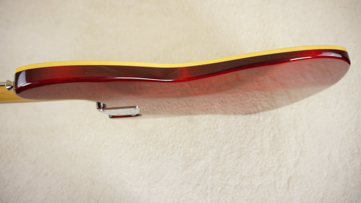 2005-06 Fender Japan AJB-100DMC Aerodyne Jazz Bass Flame Red DMC