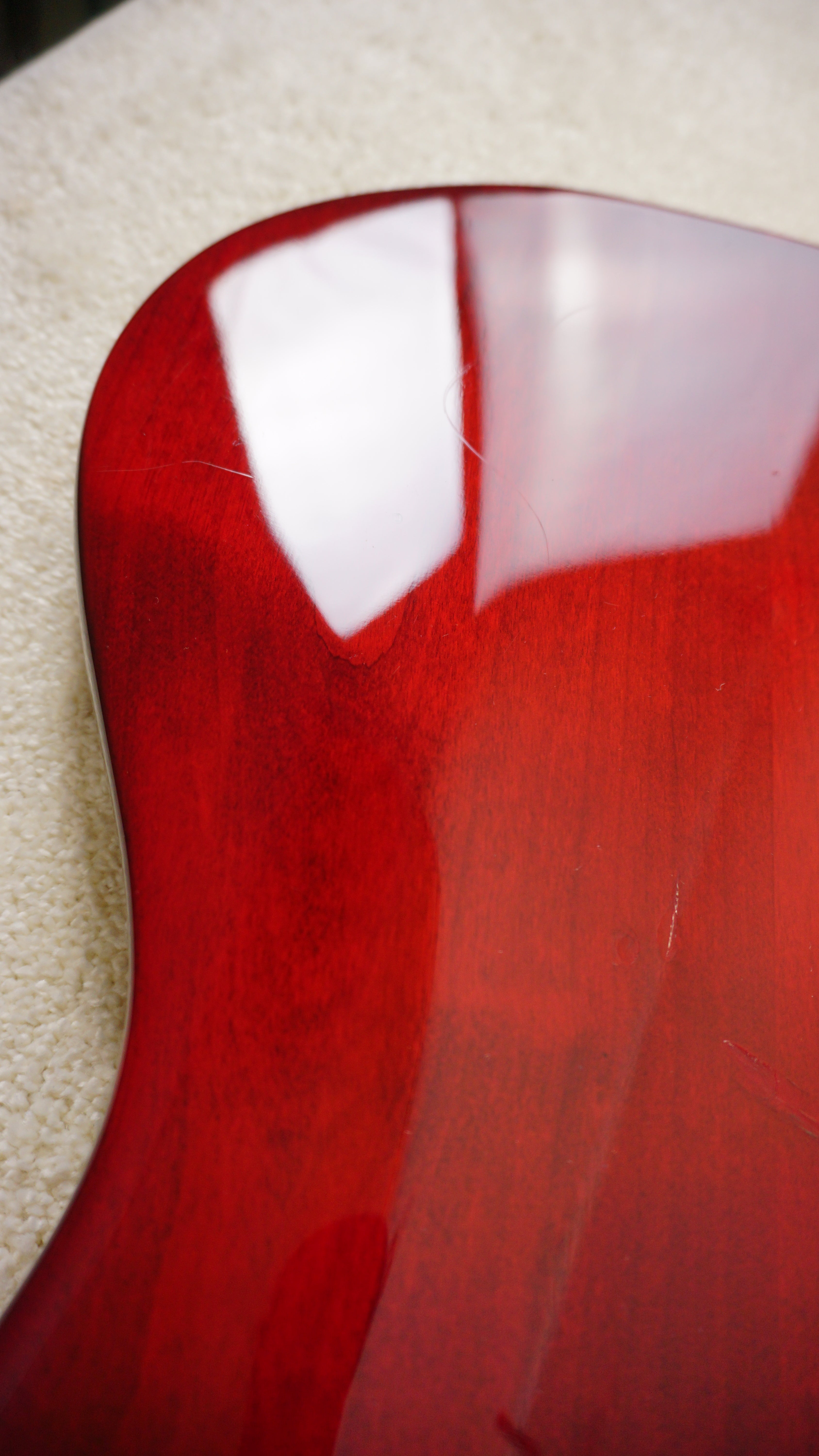 2005-06 Fender Japan AJB-100DMC Aerodyne Jazz Bass Flame Red DMC