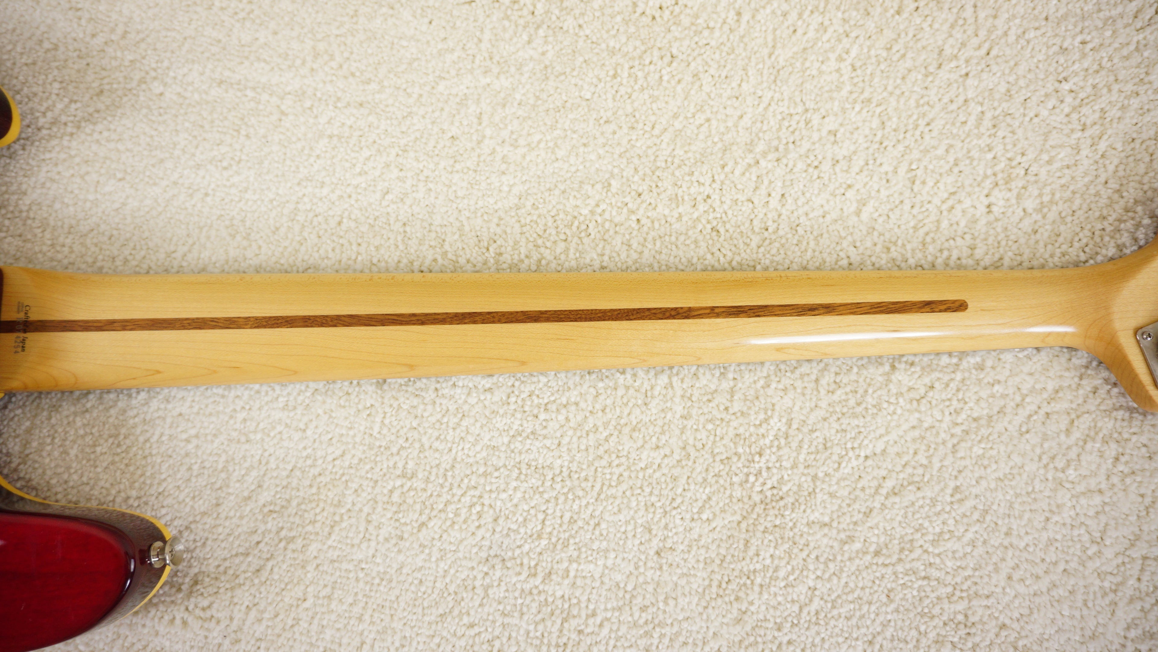 2005-06 Fender Japan AJB-100DMC Aerodyne Jazz Bass Flame Red DMC