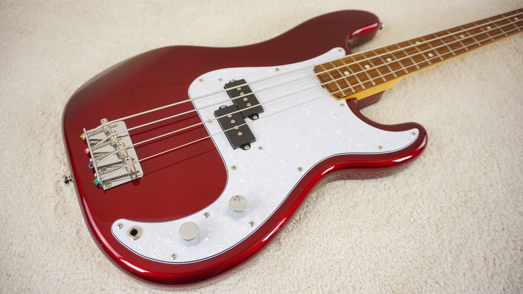 2012 Fender Japan PB62 Precision Bass Old Candy Apple Red