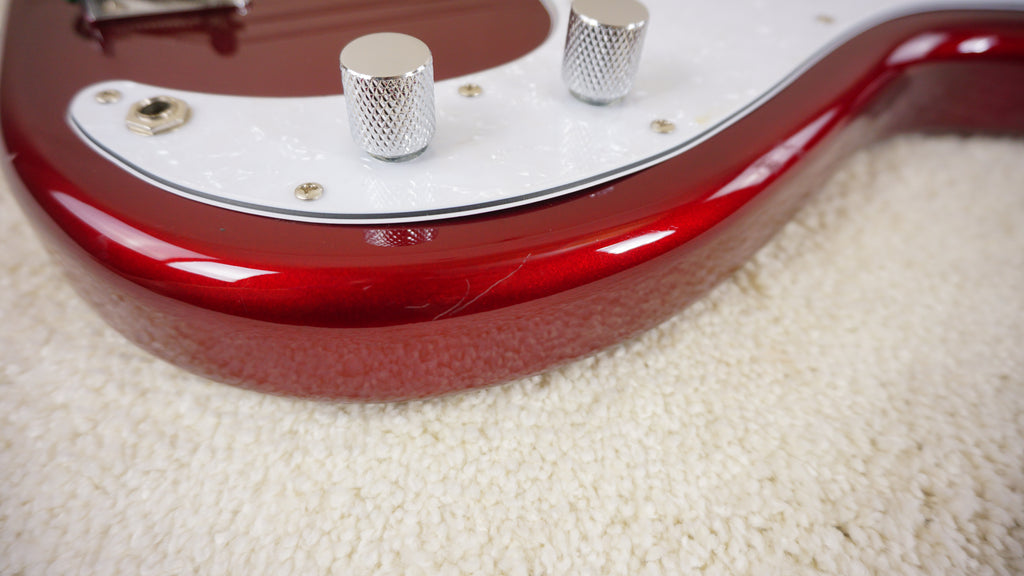 2012 Fender Japan PB62 Precision Bass Old Candy Apple Red