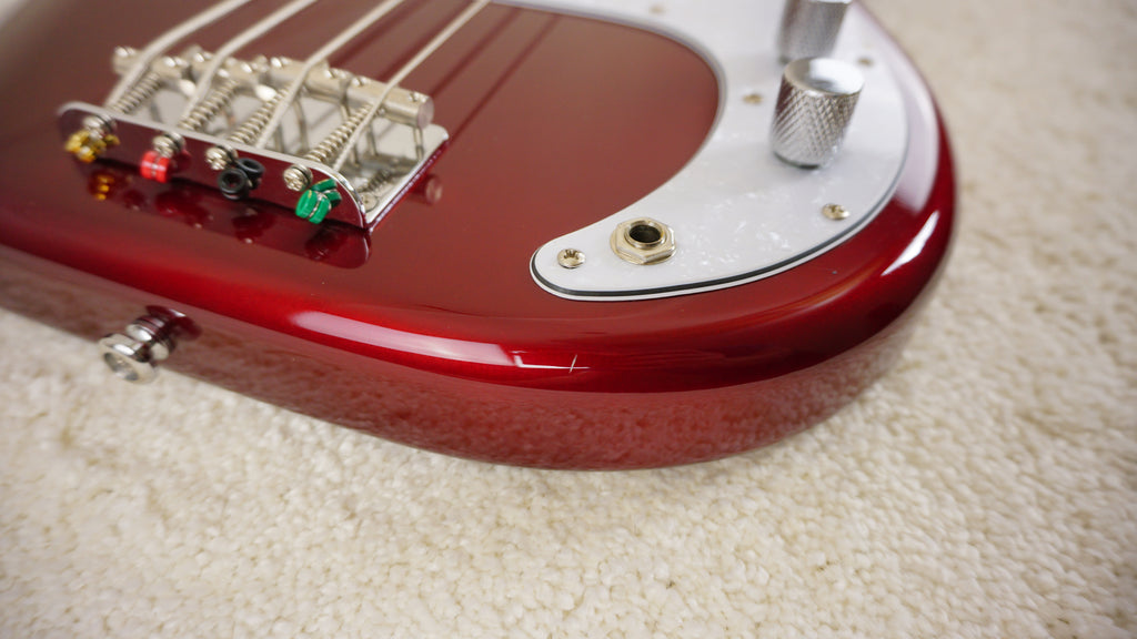2012 Fender Japan PB62 Precision Bass Old Candy Apple Red
