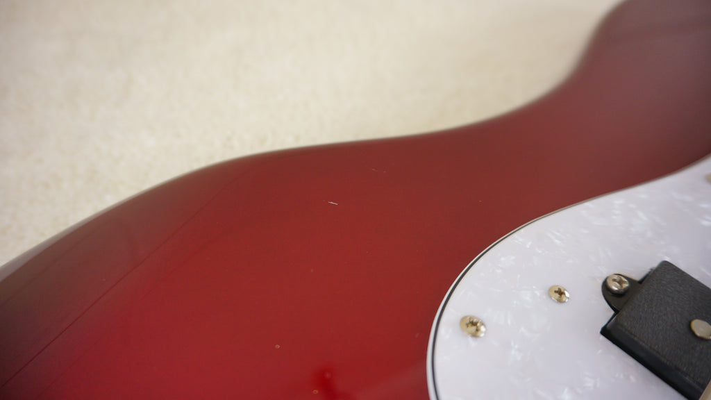 2012 Fender Japan PB62 Precision Bass Old Candy Apple Red