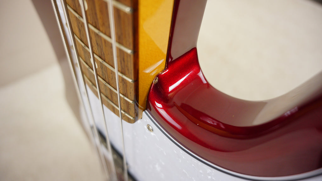 2012 Fender Japan PB62 Precision Bass Old Candy Apple Red