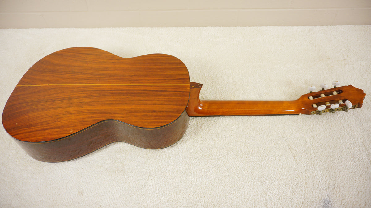 Vintage 1970s Fernandes GC-20 Grand Concert Classical Guitar MIJ w/ Hard Case