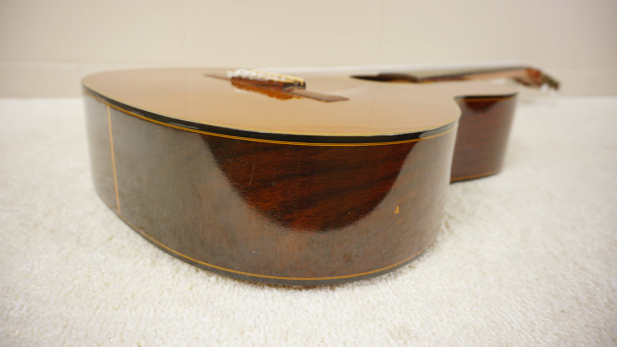 Vintage 1970s Fernandes GC-20 Grand Concert Classical Guitar MIJ w/ Hard Case