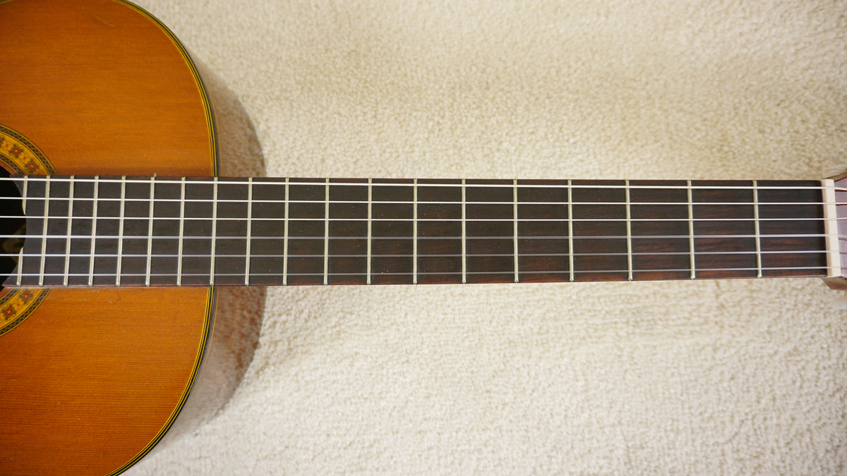 Vintage 1970s Fernandes GC-20 Grand Concert Classical Guitar MIJ w/ Hard Case