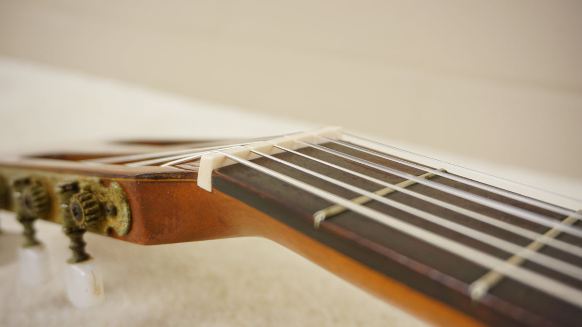 Vintage 1970s Fernandes GC-20 Grand Concert Classical Guitar MIJ w/ Hard Case