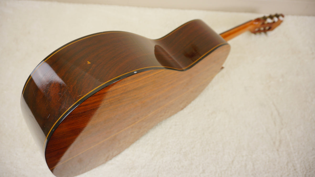 Vintage 1970s Fernandes GC-20 Grand Concert Classical Guitar MIJ w/ Hard Case