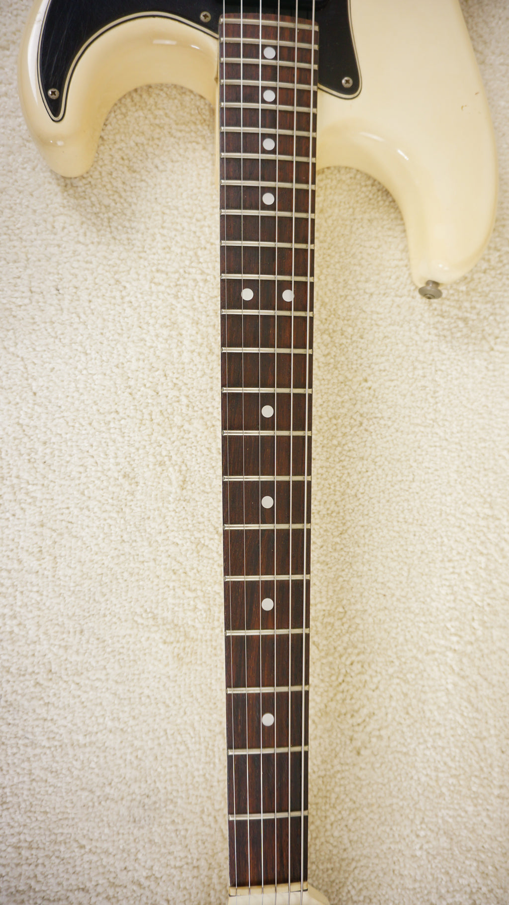 1985 Tokai Super Edition SD-40 HSS Stratocaster MIJ Olympic White