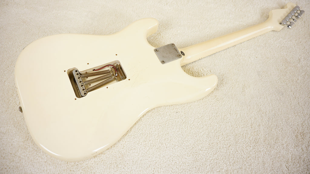 1985 Tokai Super Edition SD-40 HSS Stratocaster MIJ Olympic White