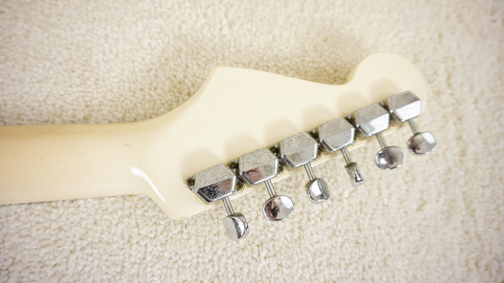 1985 Tokai Super Edition SD-40 HSS Stratocaster MIJ Olympic White
