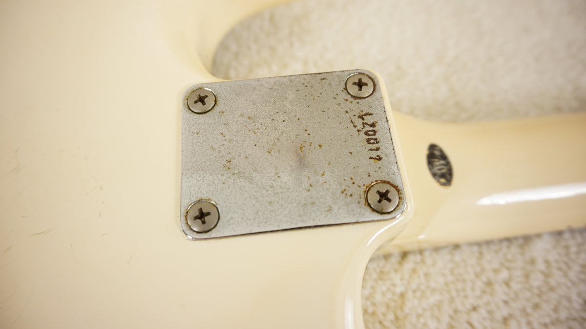 1985 Tokai Super Edition SD-40 HSS Stratocaster MIJ Olympic White