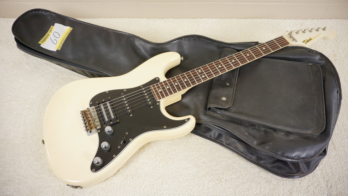 1985 Tokai Super Edition SD-40 HSS Stratocaster MIJ Olympic White