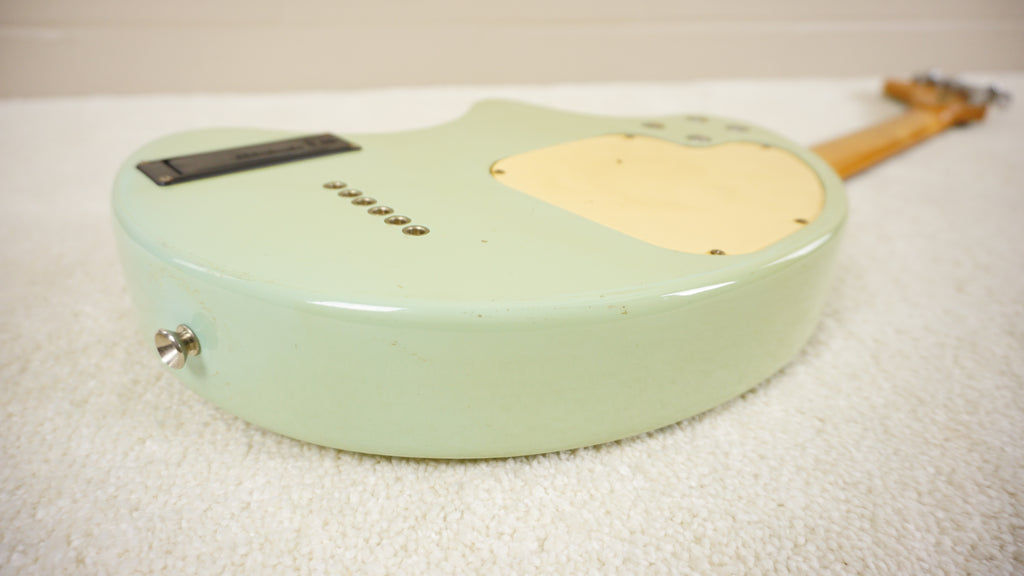 Fernandes ZO-3 Mint Green Travel Guitar w / Built-in Speaker