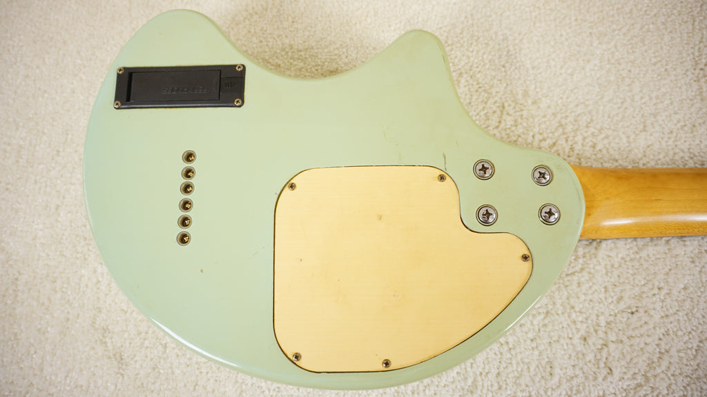 Fernandes ZO-3 Mint Green Travel Guitar w / Built-in Speaker
