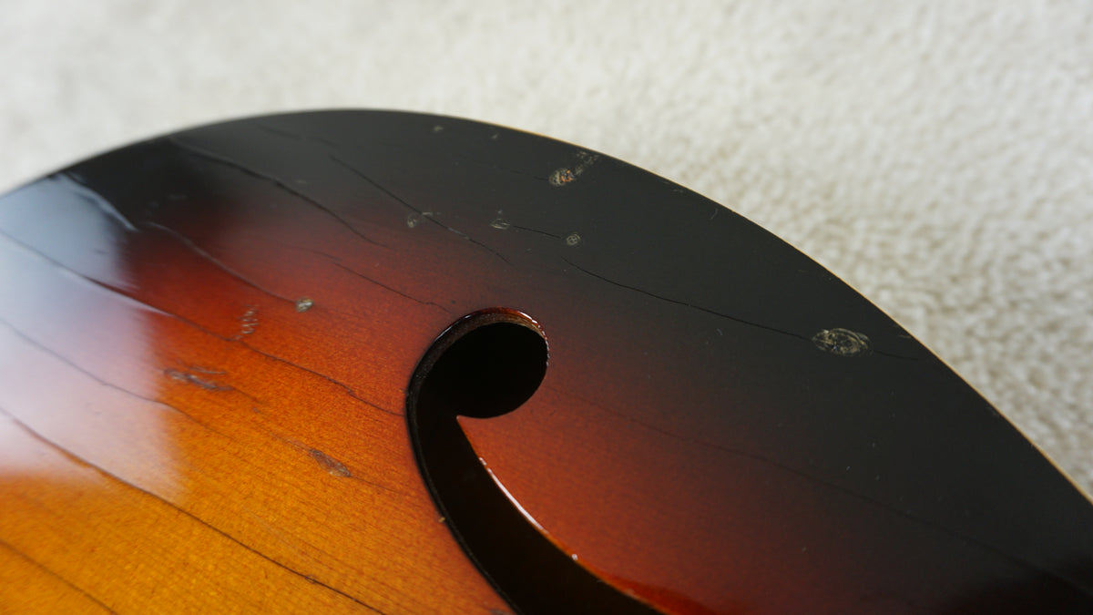 Vintage 1960s Kawai Thinline Hollowbody Sunburst MIJ Teisco Era Player