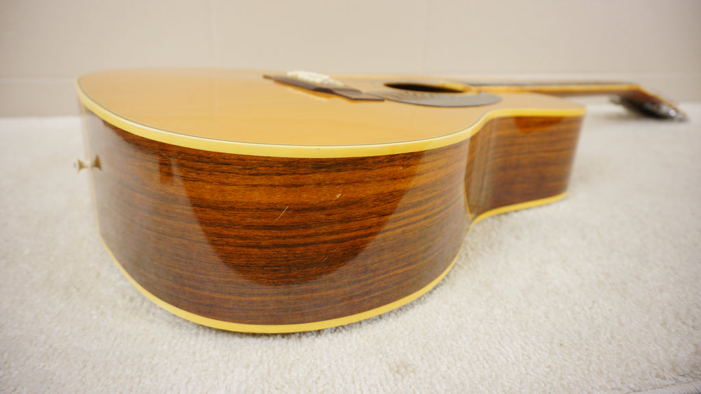 Vintage 1970s Kansas B-280 12-String Dreadnought Suzuki Violin Japan w/ Hard Case