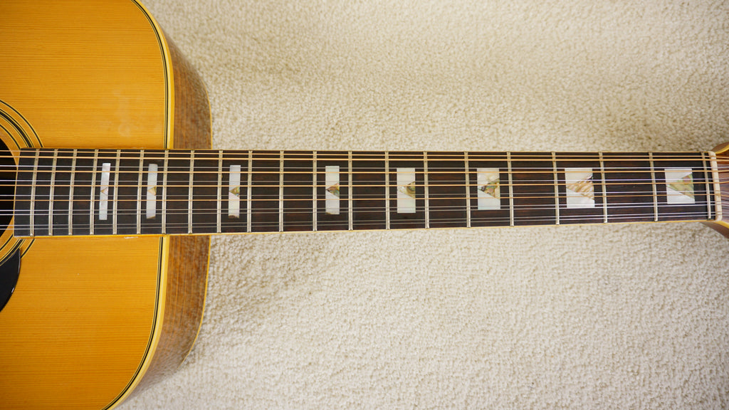Vintage 1970s Kansas B-280 12-String Dreadnought Suzuki Violin Japan w/ Hard Case
