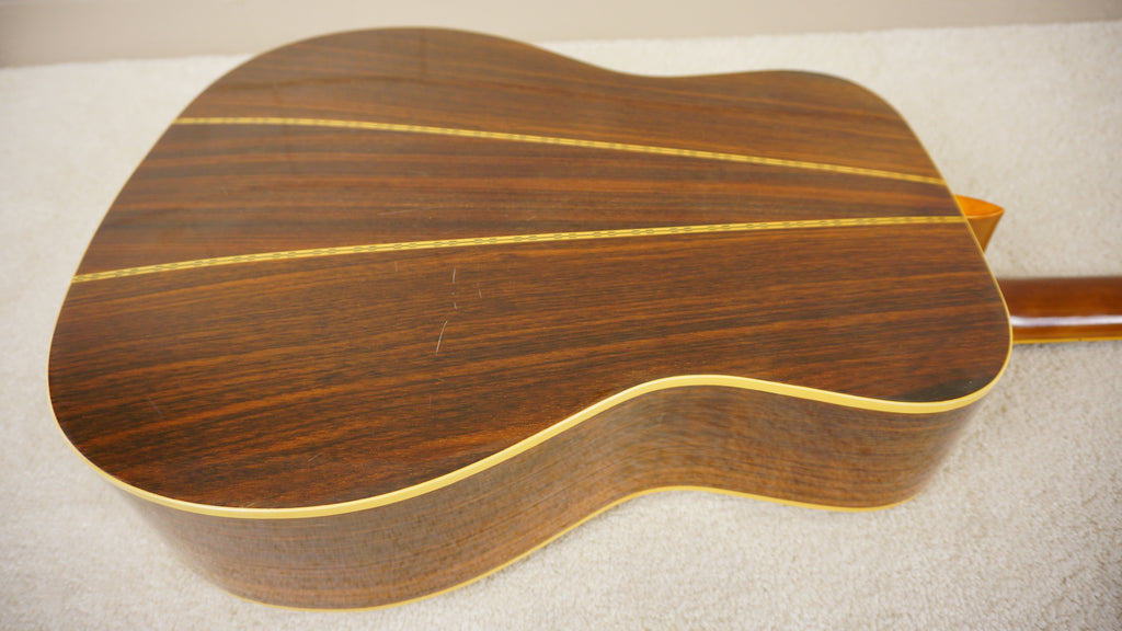 Vintage 1970s Kansas B-280 12-String Dreadnought Suzuki Violin Japan w/ Hard Case