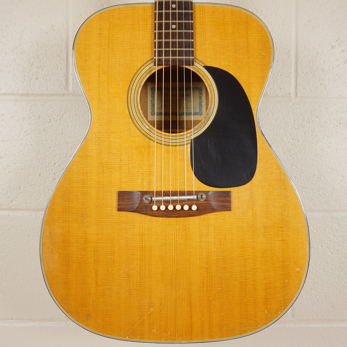 Vintage 1970s Penco A-6 Natural 000 Acoustic Guitar Hoshino Gakki MIJ