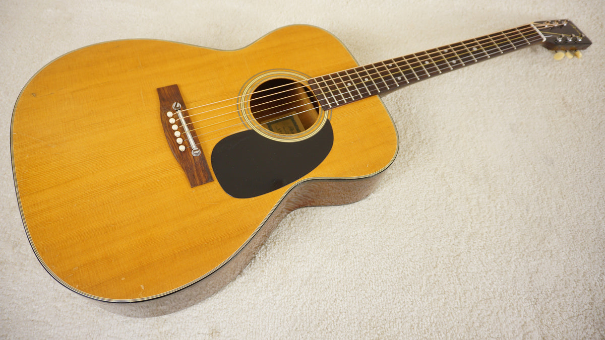Vintage 1970s Penco A-6 Natural 000 Acoustic Guitar Hoshino Gakki MIJ