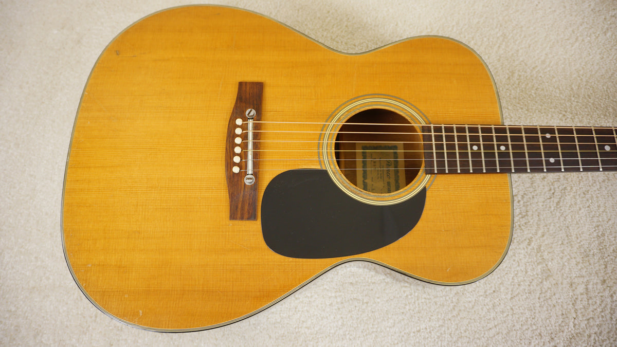Vintage 1970s Penco A-6 Natural 000 Acoustic Guitar Hoshino Gakki MIJ