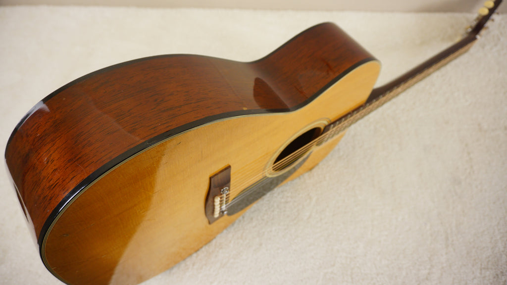 Vintage 1970s Penco A-6 Natural 000 Acoustic Guitar Hoshino Gakki MIJ