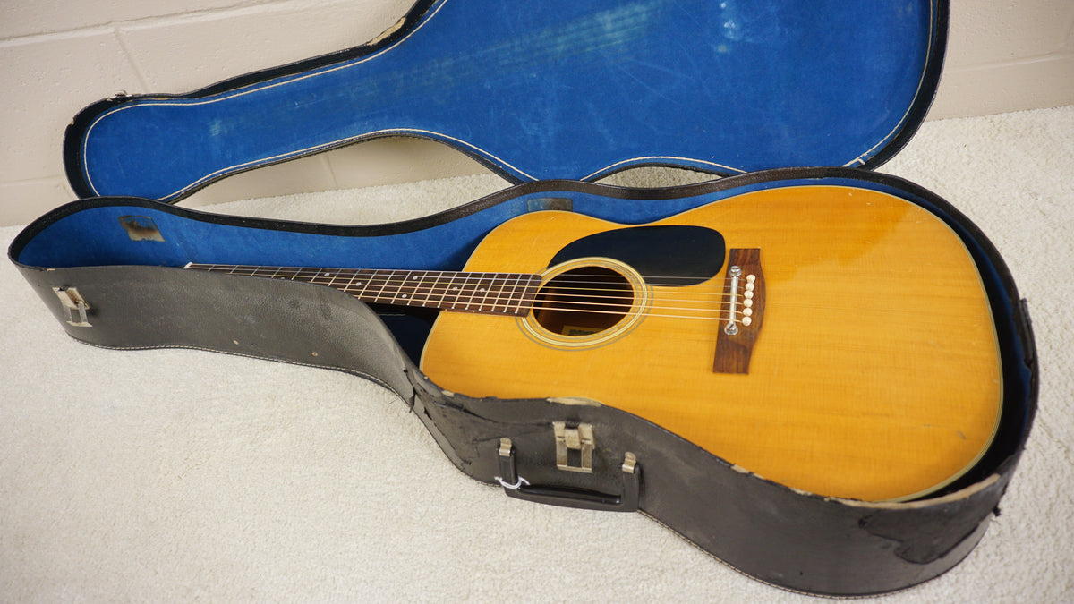 Vintage 1970s Penco A-6 Natural 000 Acoustic Guitar Hoshino Gakki MIJ