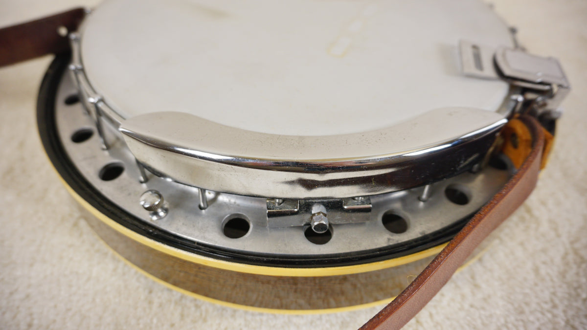 Vintage 1970s Tenesy Jagard 5-String Banjo Terada MIJ Project Repair w/ Case
